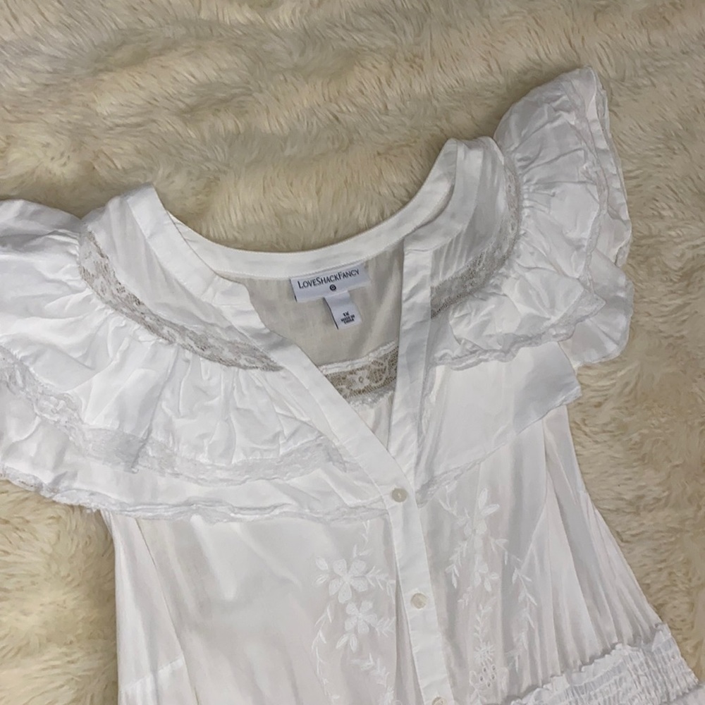 🎀 LoveShackFancy X Target Penelope ruffle dress - Picture 6 of 17